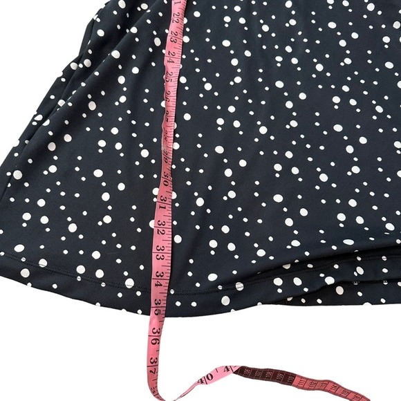 Title Nine Golf Dress Womens Sleeveless Stretch Soft Crew Neck Black Extra Small - Picture 15 of 16